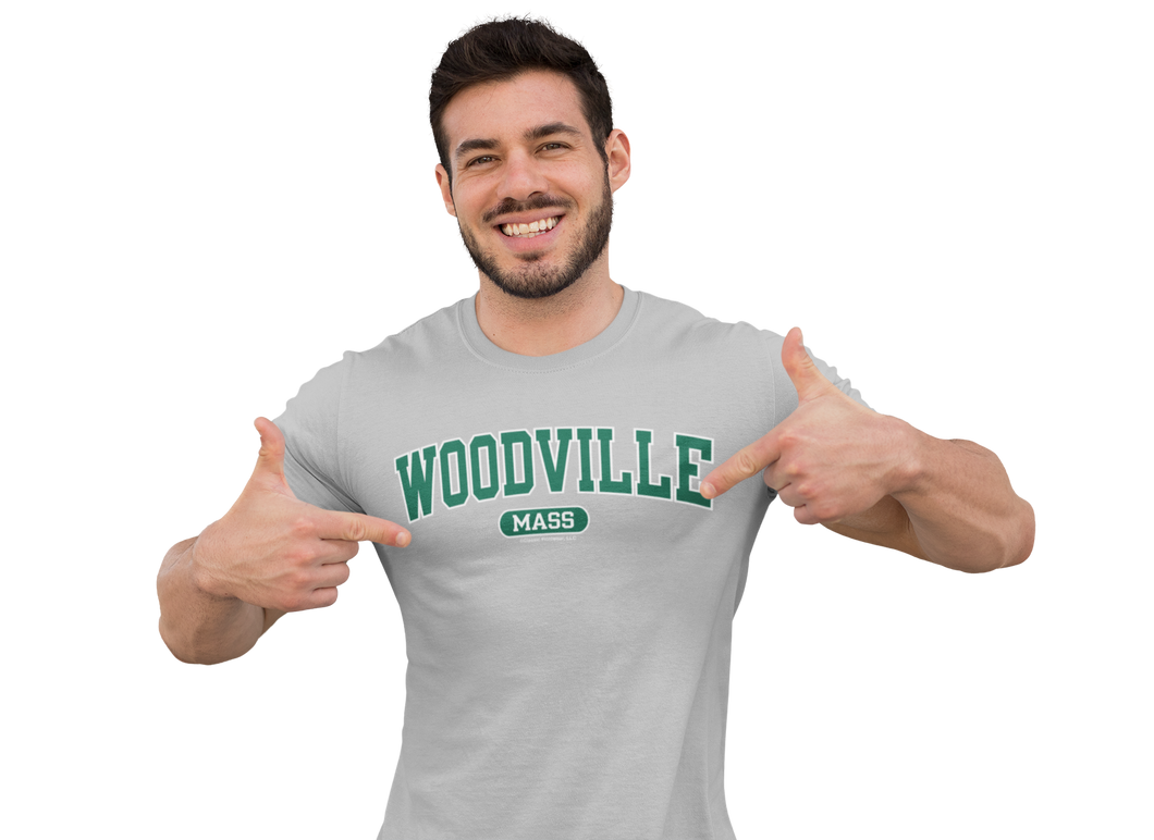 WOODVILLE MASS spirit T shirt