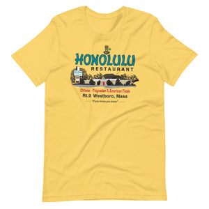 HONOLULU RESTAURANT Vintage T shirt! Available in 4 colors